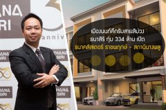 เมืองนนท์คึกรับสายสีม่วง ธนาสิริ ทุ่ม 334 ล้าน เปิด ธนาคลัสเตอร์ ราชพฤกษ์- สถานีบางพลู