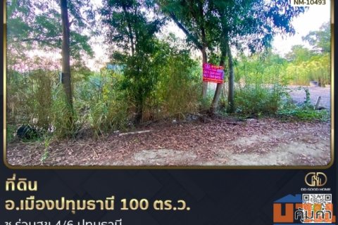 ที่ดิน อ.เมืองปทุมธานี 100 ตร.ว. ซ.ร่วมสุข 4/6 ปทุมธานี