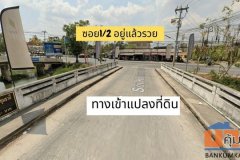ขายที่ดินถมแล้ว 50 ตรว.ทำเลดีมาก ชุมชนใหญ่ ติดถนสาธารณะ 8 เมตร คลองสาม ซ. 1/2 คลองหลวง ปทุมธานี