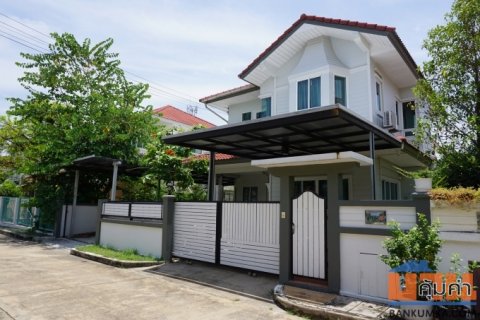 ขายบ้านมณีรินทร์ พาร์ค รังสิต ถนนรังสิต-ปทุมธานี ตลาดพูนทรัพย์ ปทุมธานี