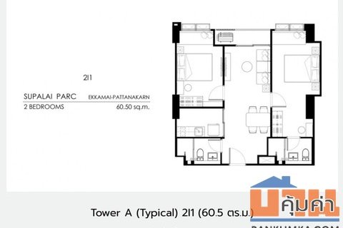 CONDOMINIUM Supalai parc ekkamai-pattanakarn อสังหาดี -