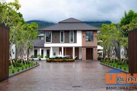 ขาย บ้านเดี่ยว Ultra Luxury Pool villa คฤหาสน์ ช่างเคี่ยน เชียงใหม่ 868 ตรม 486.2 ตรว Mid town of Chiang mai