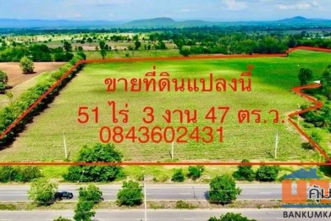 ขายที่ดินติดถนนหลัก บึงสามพัน เพชรบูรณ์ ท่าข้าว ต.พืชผล