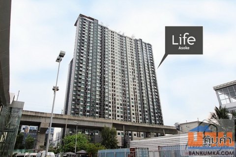 คอนโด Life Asoke พื้นที่ =  30 ตาราง.เมตร 1Bedroom 4600000 BAHT ไม่ไกลจาก MRT เพชรบุรี ราคาดี เยี่ยม