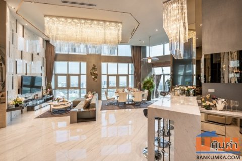 ขายคอนโด Luxury Penthouse @ Belle Grand Rama9