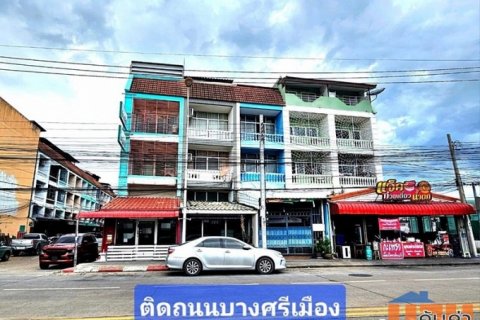 อาคารพาณิชย์ 3 ชั้นครึ่ง แปลงมุม ติดถนนบางศรีเมือง เหมาะทำคลินิค | โรงแรมสุนัข-แมว | ร้านเสริมสวย | 7-ELEVEN | Mini Mart