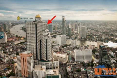 ขายด่วนคอนโด สเตท ทาวเวอร์ สีลม Condo For Sale State Tower Silom ชั้นสูงวิวสวย เห็นแม่น้ำเจ้าพระยาเต็มๆ