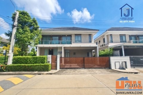 ขายบ้านเดี่ยว 2 ชั้น หมู่บ้านเพอร์เฟค เพลส พระราม 9 - กรุงเทพกรีฑา ถนนเคหะร่มเกล้า หลังมุม ใกล้มอเตอร์เวย์