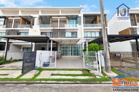ขายทาวน์โฮม 3 ชั้น  The Terrace รามอินทรา 65 ใกล้ทางด่วนฉลองรัช,รถไฟฟ้าสายสีชมพู