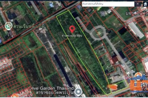 ขายที่ดิน 10 ไร่ 76 ตร.วา ซอยวัดพระเงิน บางกรวย นนทบุรี ทำเลดี ติดคลอง