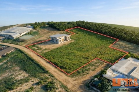 ขายที่ดินพร้อมสิ่งปลูกสร้าง 5 ไร่ 3 งาน 81 ตารางวา ชลบุรี อำเภอบ้านบึง , แยก M16 ทำเลทอง เหมาะแก่การลงทุน