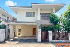 ใกล้ รร.ฤทธิยะวรรณาลัย! บ้านเดี่ยวหลังใหญ่ 186 ตร.ม. ม.ธัญรดา เพิ่มสิน สภาพดีพร้อมอยู่ บ้านหน้ากว้าง ทิศเหนือรับลมเย็น