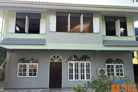 ขายบ้าน 2 หลัง พร้อมโกดัง 1 หลัง (หลังบ้านติดน้ำ) ซอยบางแวก 120 (จรัญ 13) บางแค กรุงเทพมหานคร