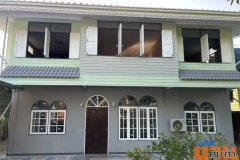 ขายบ้าน 2 หลัง พร้อมโกดัง 1 หลัง (หลังบ้านติดน้ำ) ซอยบางแวก 120 (จรัญ 13) บางแค กรุงเทพมหานคร