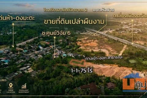 ขายที่ดินเนินเขา 1 ไร่กว่า ใกล้สิงห์ปาร์ค-วัดร่องขุ่น ทำเลแยกหัวฝาย เชียงราย น้ำไม่ท่วม! โทร 081-0321111