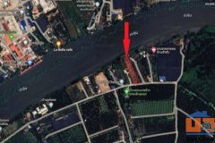 ขายที่ดินถมแล้ว 1 ไร่ 2 งาน 60 ตารางวา ติดแม่น้ำท่าจีน พร้อมโฉนด กระทุ่มแบน สมุทรสาคร ใกล้เซ็นทรัลศาลายา เซ็นทรัลมหาชัย