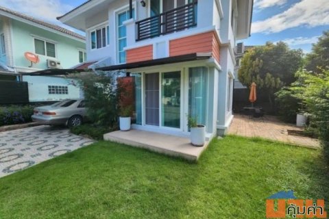 ให้เช่าบ้านเดี่ยว 2 ชั้น โครงการคาซ่าวิลล์ ราชพฤกษ์ รัตนาธิเบศร์ 1  ติดถนนใหญ่ราชพฤกษ์ ใกล้รถไฟฟ้าสีม่วง สถานีไทรม้าแค่