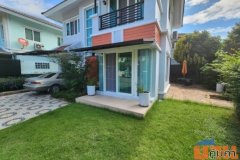 ให้เช่าบ้านเดี่ยว 2 ชั้น โครงการคาซ่าวิลล์ ราชพฤกษ์ รัตนาธิเบศร์ 1  ติดถนนใหญ่ราชพฤกษ์ ใกล้รถไฟฟ้าสีม่วง สถานีไทรม้าแค่