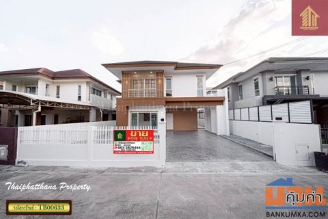 บ้านเดี่ยวรีโนเวทใหม่ ไอริส ออคิดพาร์ค ศรีนครินทร์ - เทพารักษ์  ใกล้  MRT ทิพวัล