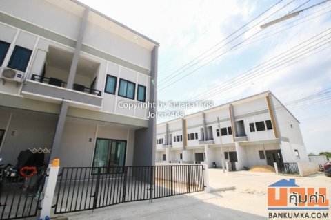 ให้เช่า ทาวน์เฮ้าส์ 2 ชั้น ทรัพย์ธานี 6 ธัญบุรี คลอง8 รังสิต 21 ตร.ว หลังมุม บ้านใหม่ ไม่เคยอยู่