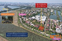 แปลงมุมสุดท้าย! บ้านไม้ล้อมเรือน/พร้อมพันธุ์ ปาร์ค ขายที่ดิน (215 ตรว.) วิวสวยที่สุดในโครงการ
