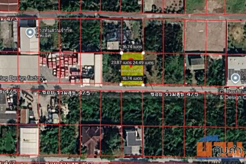 ขายที่ดิน ซอยร่วมสุข 4/5 ถนนติวานนท์ ตำบลบ้านใหม่ อำเภอเมือง ปทุมธานี