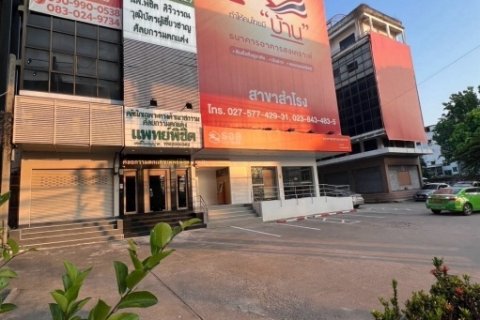 ให้เช่าอาคารพาณิชย์ 6 ชั้น สำโรงเหนือ ใกล้ BTS สำโรง เพียง 110 เมตร ทำเลค้าขายดี