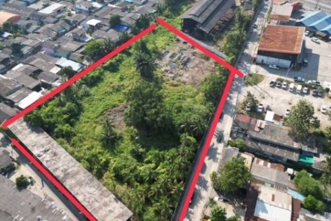 ขายที่ดินเปล่า ถมแล้ว พื้นที่สีส้ม อ.กระทุ่มแบน จ.สมุทรสาคร 5 ไร่ 3 งาน 27 ตร.วา