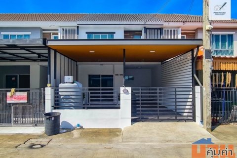 ขาย ทาวน์เฮ้าส์ 2ชั้น 3ห้องนอน โครงการพฤกษา ย่านหทัยราษฎร์ มบ.พฤกษาวิลล์ ถ.สุเหร่าคลองหนึ่ง13 มีรปภ.24ชั่วโมง รีโนเวทใหม