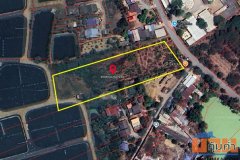 ขายที่ดิน ตำบลลำเหย อำเภอดอนตูม นครปฐม ถนนเพชรเกษม ใกล้โรงพยาบาลดอนตูม