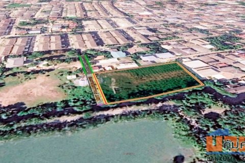 ขายหรือให้เช่าที่ดินถมแล้ว 640 ตร.ว. ซอยติวานนท์ 25 แคราย ทำเลดี ใกล้รถไฟฟ้าสายสีชมพูและรถไฟฟ้าสายสีม่วง