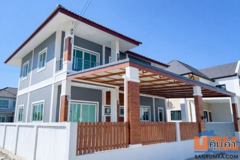 ขายบ้านเดี่ยวพร้อมอยู่ ใกล้ห้าง–โรงพยาบาล–มหาวิทยาลัย ครบจบที่สันทราย เชียงใหม่