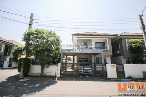 ขายบ้านเดี่ยว 2 ชั้น อารียา โคโม่ 2 บางนา วงแหวน กม.10 เทพารักษ์ บางพลี 55.5 ตร.ว หลังบ้านต่อเติม อยู่ต้นโครงการ หลังมุม