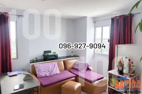 ขายสุขสวัสดิ์ โมเดิร์น คอนโดวิลล์ ชั้น 8 ห้องมุม วิวสะพานภูมิพล พร้อมผู้เช่า ราคาดี