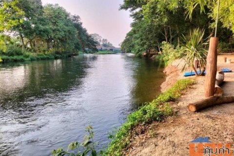 ขายที่ติดแม่น้ำเพชรบุรี เนื้อที่ 7 ไร่ 1 งาน อยู่ที่ ต. กลัดหลวง อำเภอ ท่ายางจังหวัด เพชรบุรี