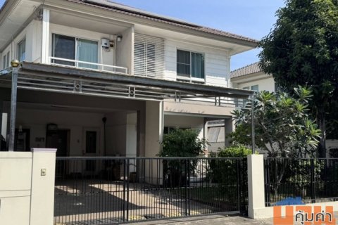 ขายบ้านเดี่ยว 2 ชั้นในหมู่บ้านแลนด์แอนด์เฮ้าส์สีวลี บางนา กม.13 สิ่งแวดล้อมดี เดินทางสะดวก ใกล้สนามบินสุวรรณภูมิ