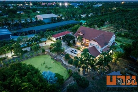 ✨️ขายที่ดินแปลงสวยติดถนนใหญ่  (เส้นบ้านแพ้ว-นครปฐม) หน้าติดถนน...หลังติดคลอง ✨️