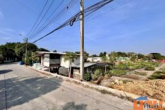 ขายที่ดินพร้อมสิ่งปลูกสร้าง ทำเลทอง 2-2-5.5 ตร.ว. ติดถนนกาญจนาภิเษก อ.บางใหญ่ จ.นนทบุรี หลังโรงถ่ายกันตนา บางใหญ่