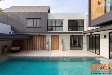 ขายบ้านใหม่หรูหรา พร้อมสระว่ายน้ำเชียงใหม่ ตกแต่งด้วยเฟอร์นิเจอร์แบรนด์พรีเมี่ยม อ.หางดง เชียงใหม่