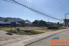 ขายที่ดินสวยหน้าหมู่บ้าน ทำเลเหมาะการจัดสรร ทางผ่านมอเตอร์เวย์ใกล้โรบินสันกาญจนบุรี