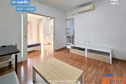 ขาย!! คอนโดเดอะซี้ด สาทร-ตากสิน ชั้น8 ห้องริม (ขนาด 33 ตร.ม.) ซ.กรุงธนบุรี 1 ถ.กรุงธนบุรี คลองสาน กทม. วิวรถไฟฟ้า