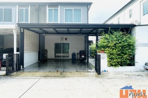 ขายทาวน์โฮม 2 ชั้น Villette Lite รัตนาธิเบศร์ หลังมุม พร้อมเข้าอยู่ ทำเลดี ใกล้รถไฟฟ้าสายสีม่วง บางใหญ่ นนทบุรี