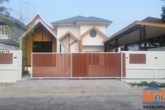 บ้านเดี่ยว 2 ชั้นรีโนเวทสวยใหม่ทั้งหลัง หมู่บ้านเคซี 9 ซอยนิมิตรใหม่ 4