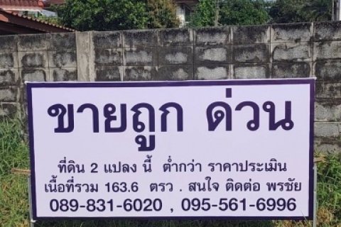 ขายที่ดินติดกัน2เเปลง (ต่ำกว่าราคาประเมินราชการ) อยู่ในโครงการปัญญาเลคโฮม เขตมีนบุรี กรุงเทพมหานคร