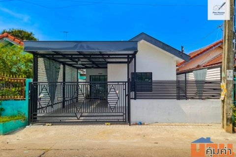 ขาย บ้านเดี่ยว 1ชั้น 3ห้องนอน มบ.ทรัพย์เจริญ ถ.เลียบวารี29 หนองจอก คู้ขวา รีโนเวทใหม่ แถมเฟอร์ฯจัดเต็ม พร้อมอยู่