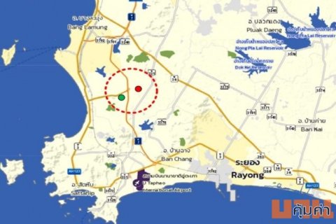 ขายที่ดินเปล่า แปลงใหญ่  ทำเลศักยภาพ อำเภอบางละมุง จังหวัดชลบุรี