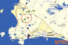 ขายที่ดินเปล่า แปลงใหญ่  ทำเลศักยภาพ อำเภอบางละมุง จังหวัดชลบุรี