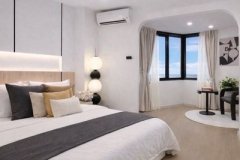 นครพิงค์ คอนโด ใกล้นิมมาน ห้องใหญ่สบาย วิวดอยสุเทพ เหมือนอยู่บ้าน สไตล์ Modern Minimal + Warm Cozy