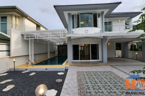 🏡 ขายบ้านเดี่ยวรีโนเวทใหม่ สวยหรู พร้อมสระว่ายน้ำส่วนตัว! หมู่บ้านศุภาลัย ออร์คิดปาร์ค วัชรพล – สุขาภิบาล 5 ซ.67