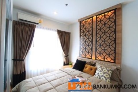ให้เช่าThe Parkland Phetkasame ตรงข้ามเดอะมอลล์บางแค / MRT: หลักสอง Built-in with fully furnish ห้องสวย (1 Bedroom , 1 b